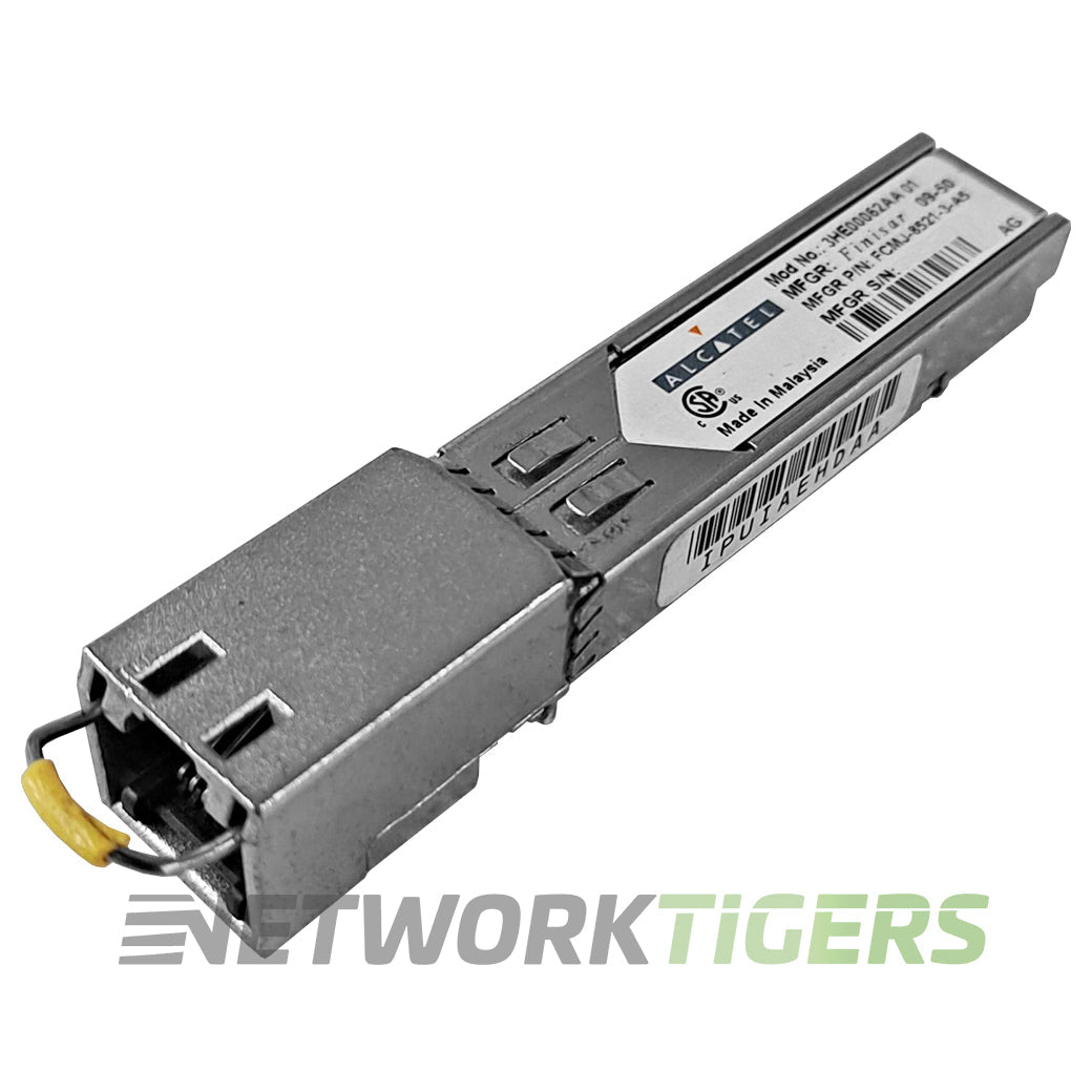 Alcatel 3HE00062AA-01 1GB BASE-TX FCMJ-8521-3-A5 SFP Transceiver
