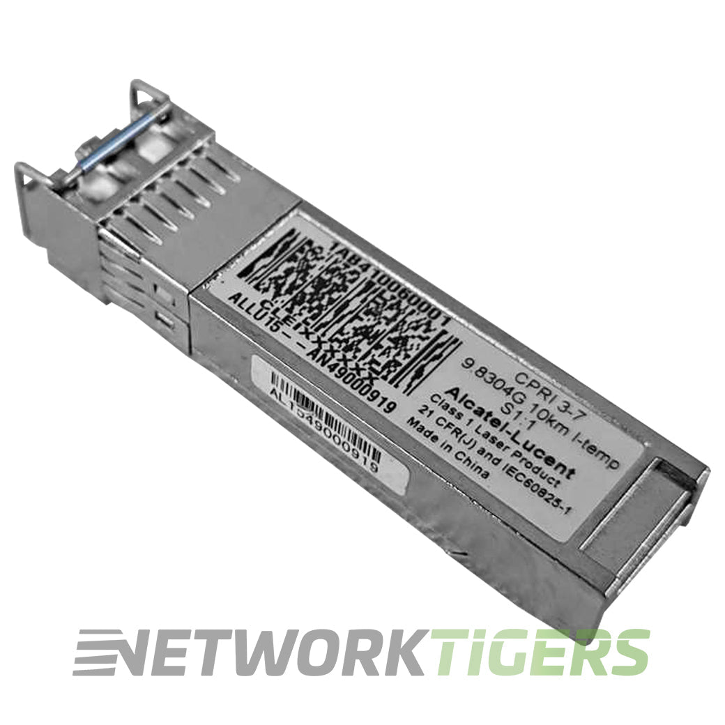 Alcatel-Lucent 1AB410060001 10GB BASE-LR 10km 1310nm SMF SFP+ Transceiver