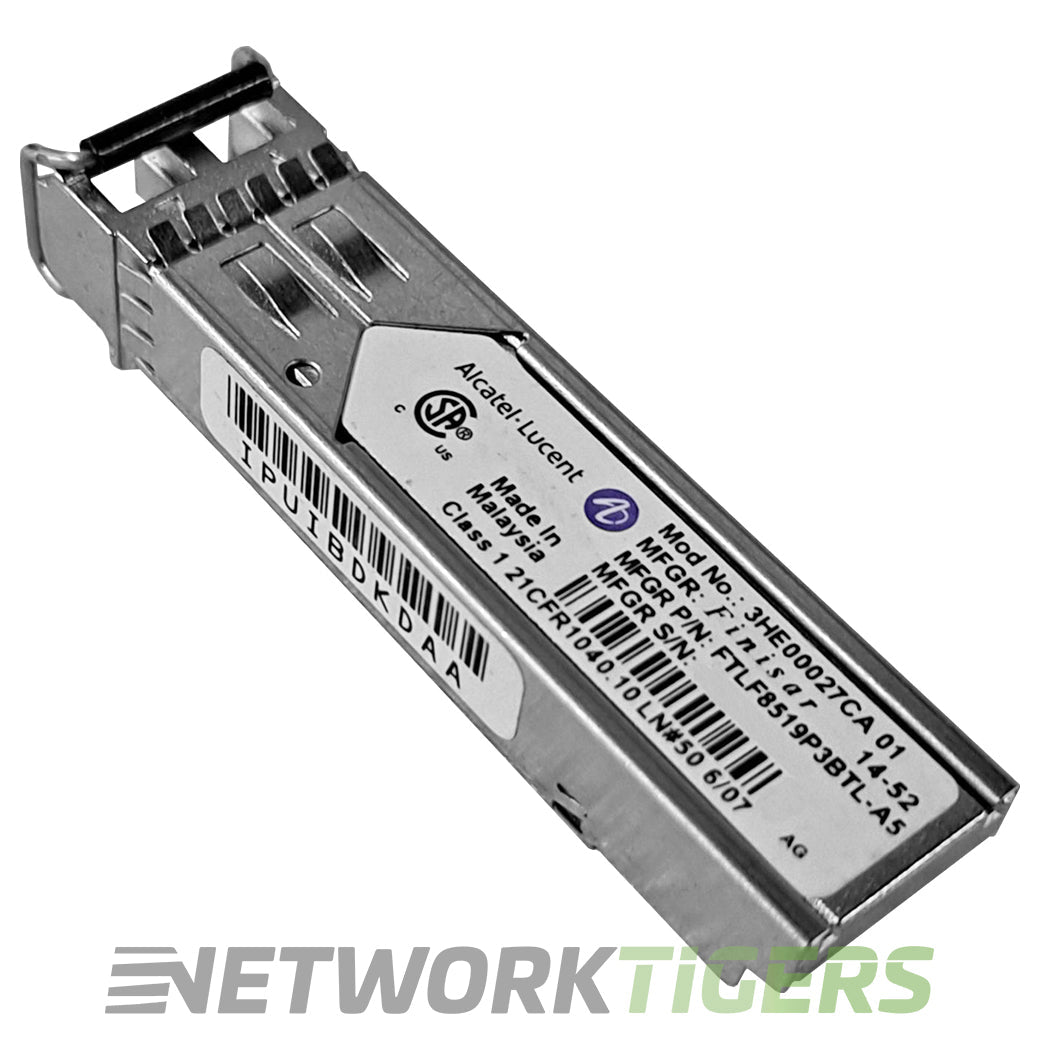 Alcatel-Lucent 3HE00027CA 1GB BASE-LX 850nm MMF LC SFP Transceiver