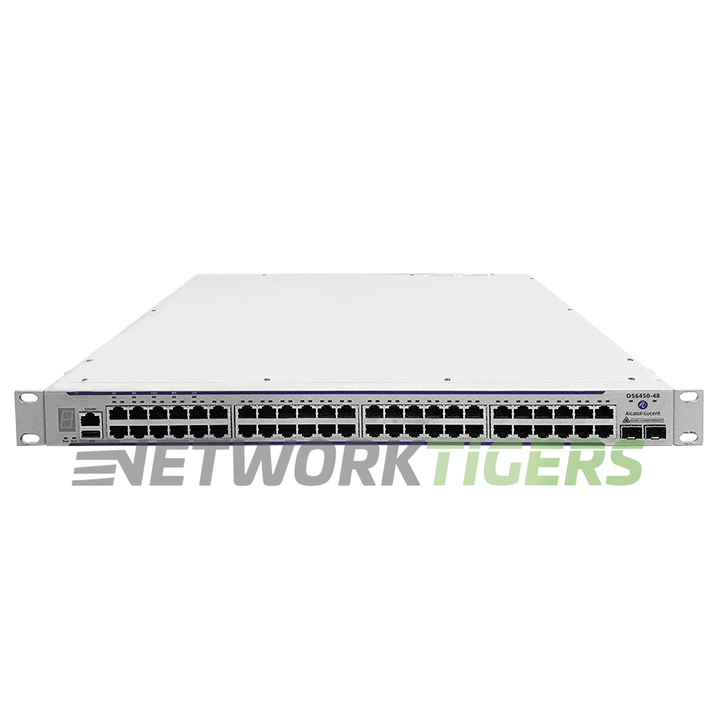 NEW Alcatel-Lucent OS6450-48 OmniSwitch 6450 48x 1GB RJ45 2x 10GB SFP+ Switch