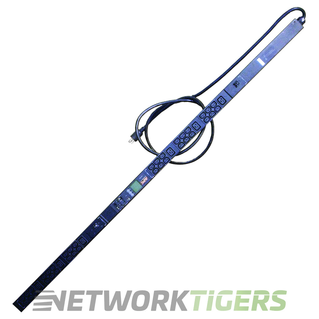 APC AP8841 Metered Rack 208V-240V 30A 36x IEC 320 C13 Zero U PDU