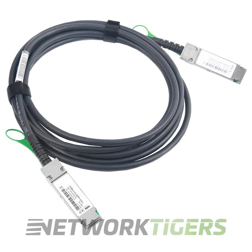 NEW Arista CAB-Q-Q-5M 5m 40GB QSFP+ Direct Attach Copper Cabl