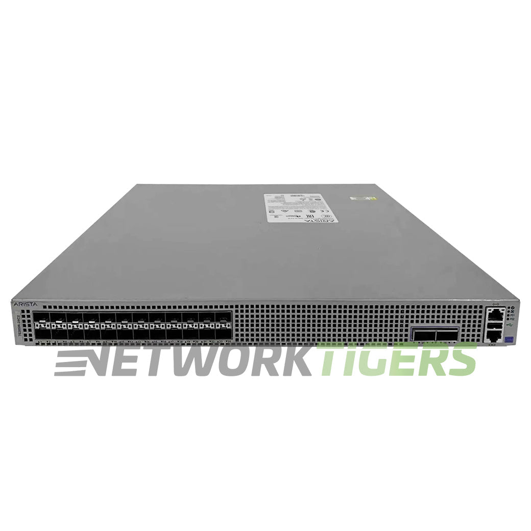 Arista DCS-7020SR-24C2-F 24x 10GB SFP+ 2x 100GB QSFP F-B Air Switch