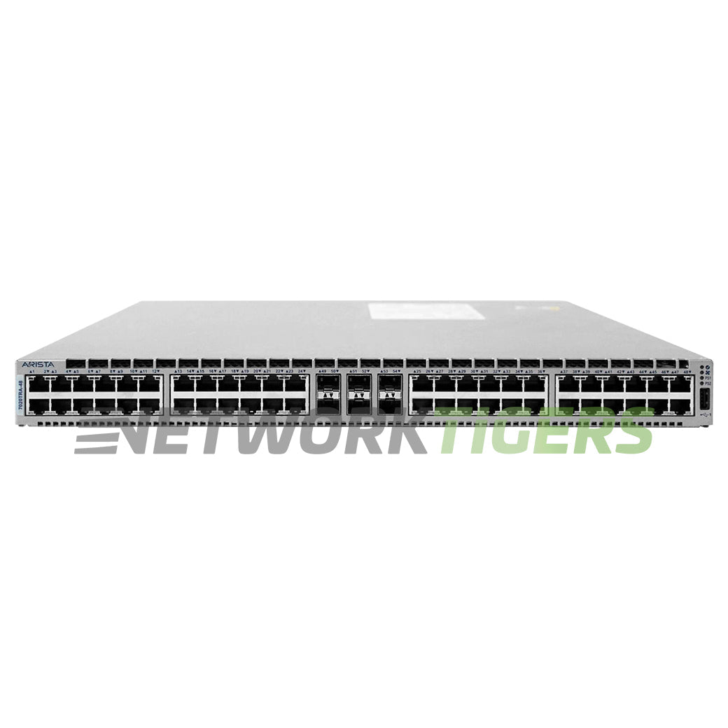 NEW Arista DCS-7020TRA-48-R 7020R Series 48x GE RJ45 6x 10G SFP+ R-F Air Switch