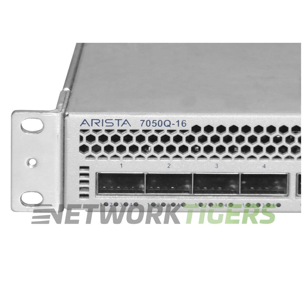 Arista DCS-7050Q-16-R 16x 40GB QSFP+ 8x 10GB SFP+ Back-to-Front Airflow Switch
