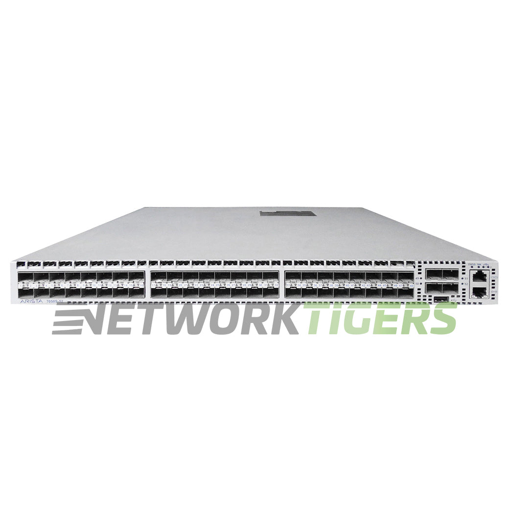 NEW Arista DCS-7050S-52-F 52x 10GB SFP+ Front-to-Back Airflow Switch