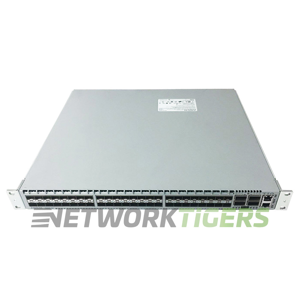 NEW Arista DCS-7050S-64-R 48x 10GB SFP+ 4x 40GB QSFP+ Back-to-Front Air Switch