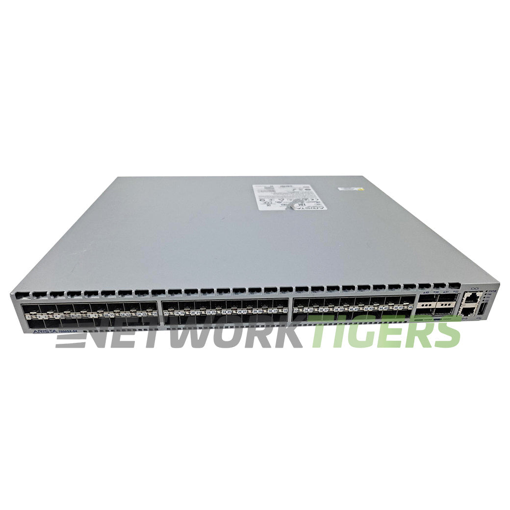 Arista DCS-7050SX-64-F 48x 10GB SFP+ 4x 40GB QSFP+ Front-to-Back Airflow Switch
