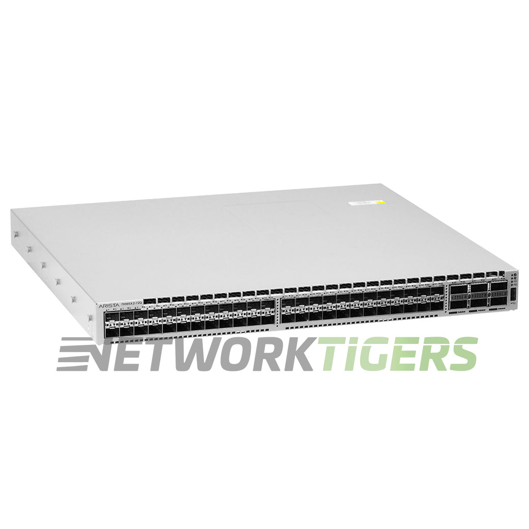 NEW Arista DCS-7050SX2-72Q-R 48x 10GB SFP+ 6x 40GB QSFP+ B-F Airflow Switch
