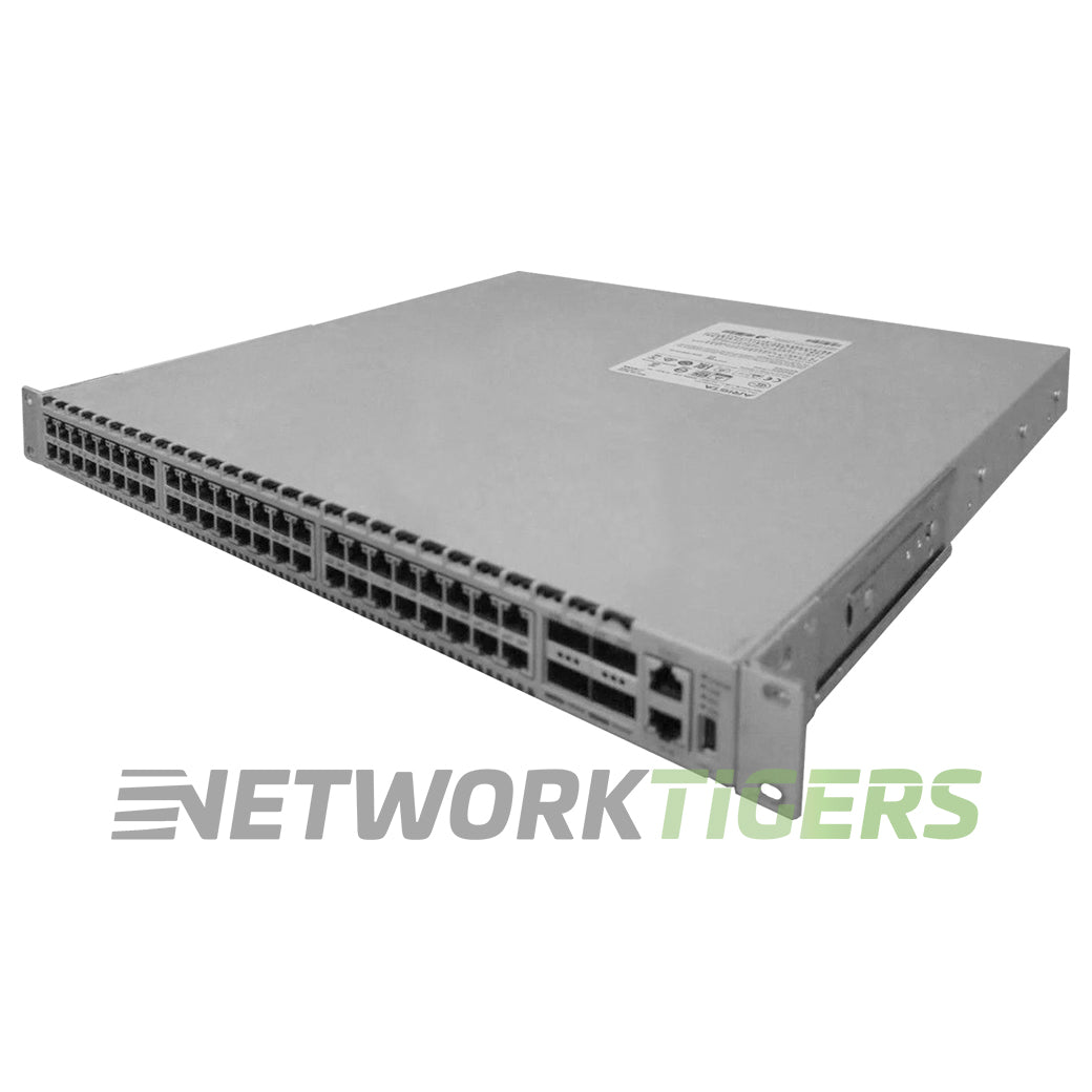 NEW Arista DCS-7050T-64-F 48x 10GB Copper 4x 40GB QSFP+ Front-to-Back Air Switch