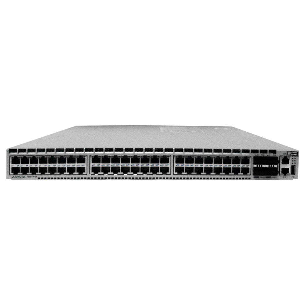 Arista DCS-7050TX-64-R Refurbished 48-Port 10GBASE-T 4x40G Switch
