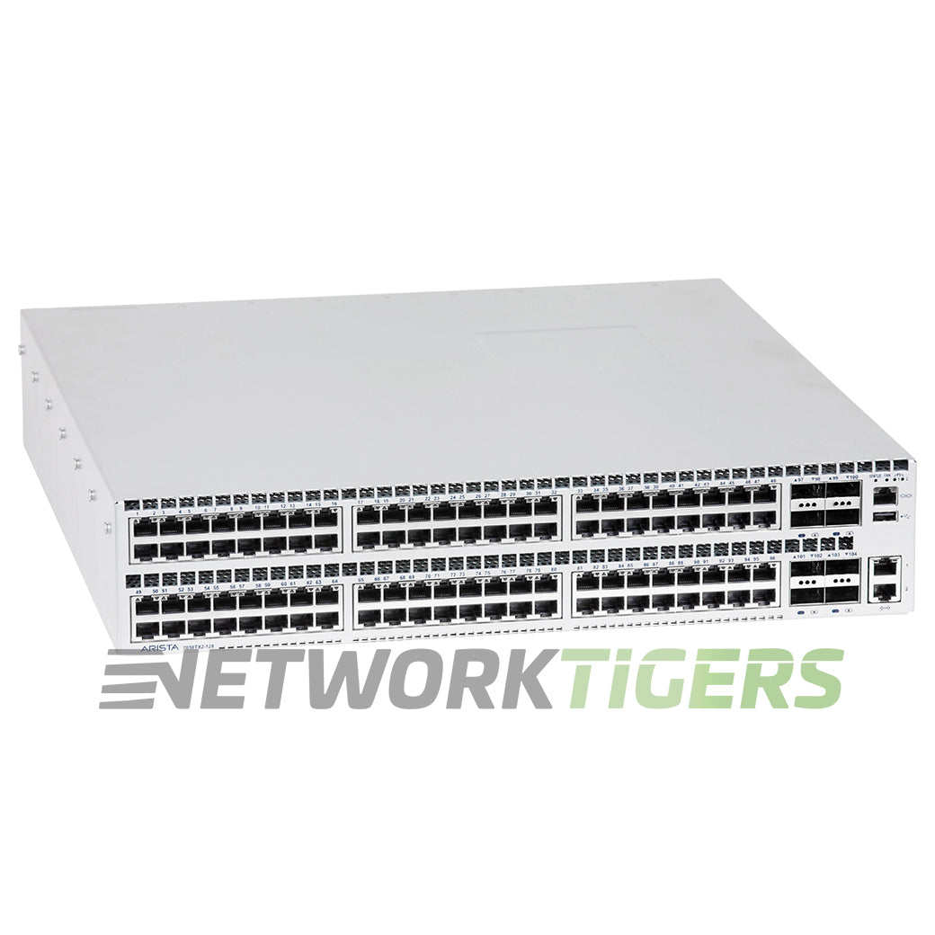 Arista DCS-7050TX2-128-F 96x 10GB Copper 8x 40GB QSFP+ F-B Airflow Switch