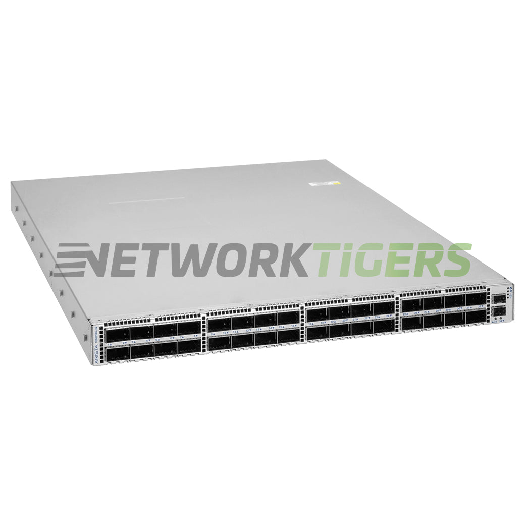 NEW Arista DCS-7060PX4-32-F 32x 400GB OSFP Front-to-Back Airflow Switch