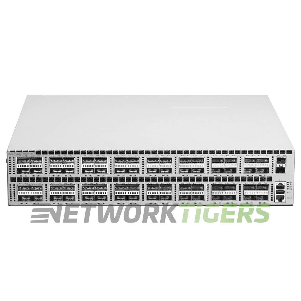 NEW Arista HPE DCS-7260QX-64-F JH801A 64x 40GB QSFP+ 2x 10GB SFP+ F-B Air Switch