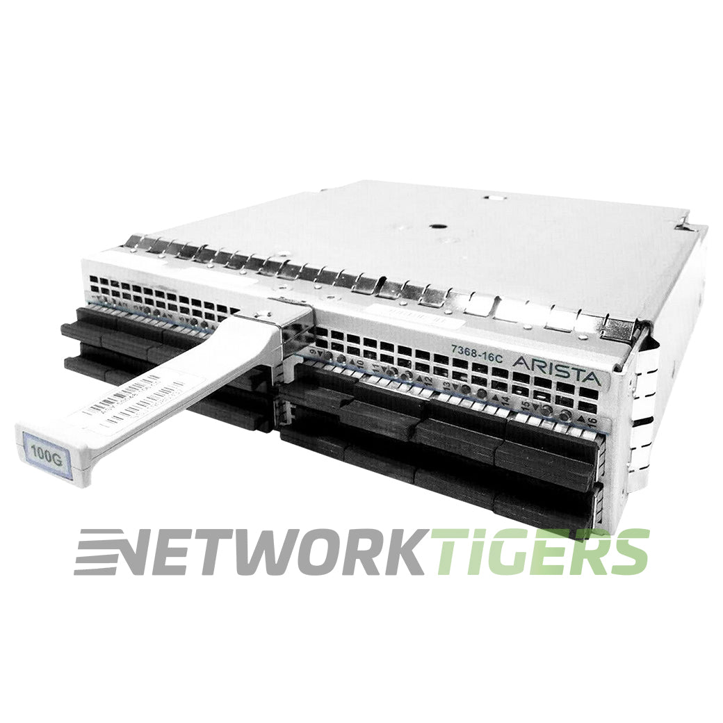 NEW Arista DCS-7368-16C 7368X4 Series 16x 100GB QSFP28 Switch Line Card