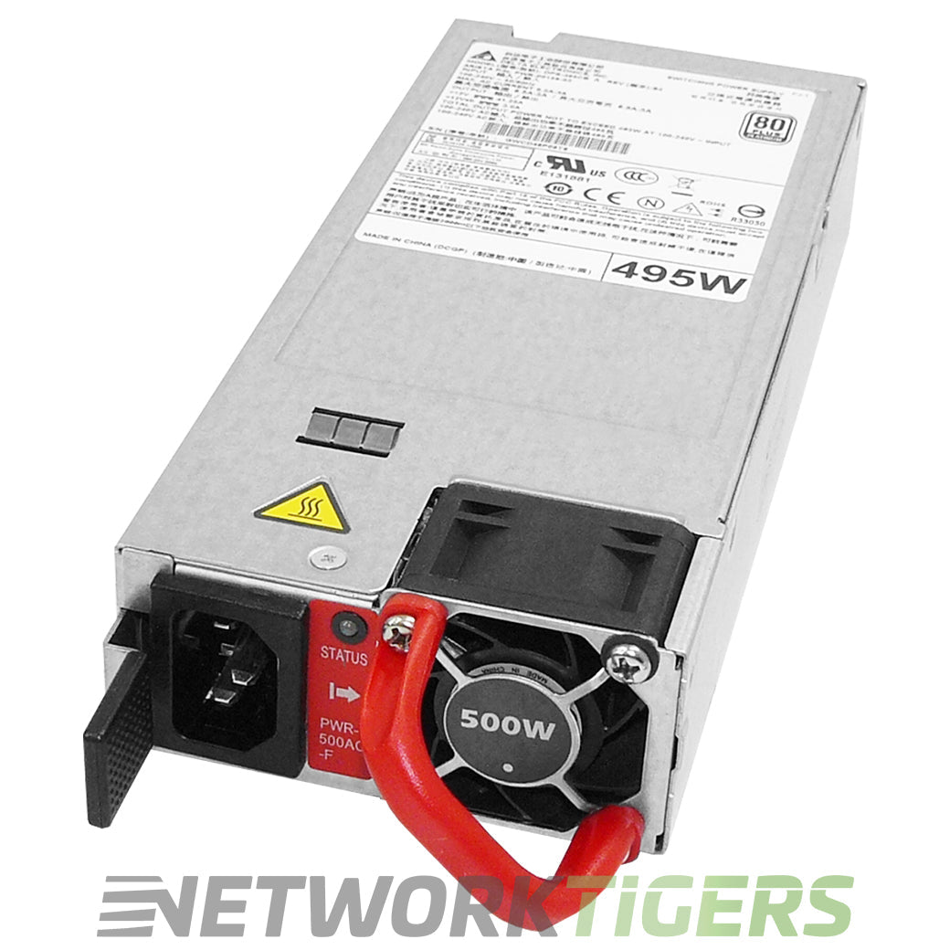 Arista PWR-500AC-F 7280E Series 500W AC F-B Air (Red) Switch Power Supply