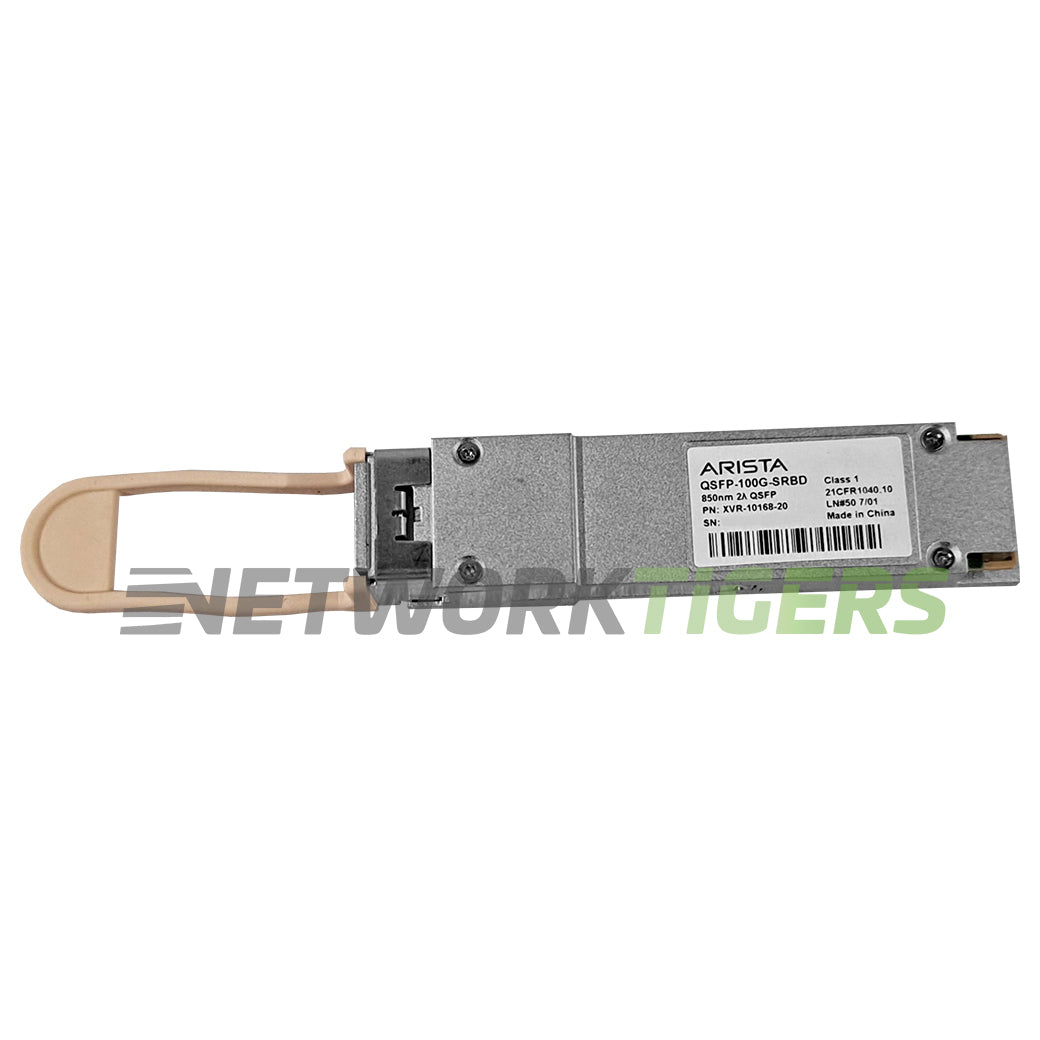 Arista QSFP-100G-SRBD 100GB BASE-BIDI OM3/100m OM4 MMF QSFP28 Transceiver