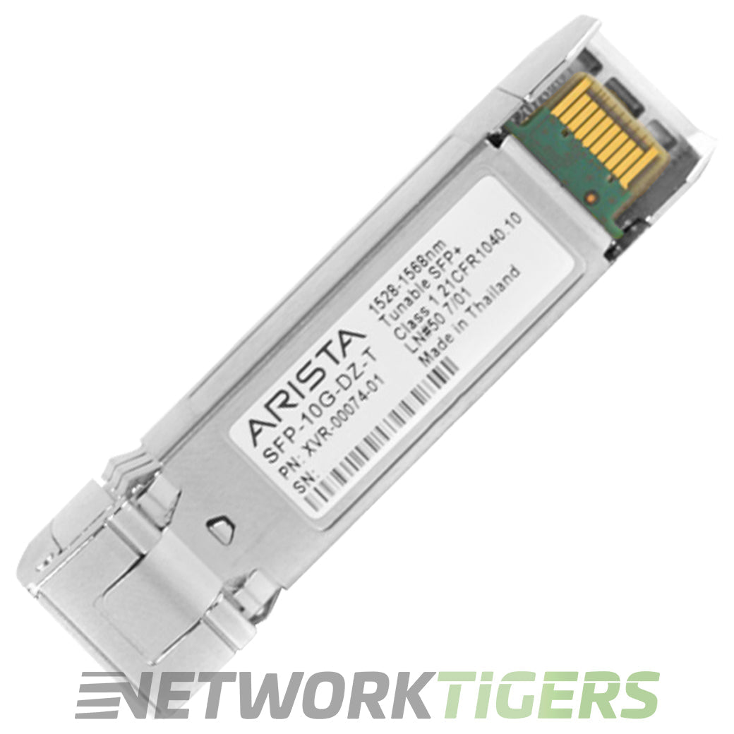 NEW Arista SFP-10G-DZ-T 10GB BASE-DWDM Duplex SMF Tunable SFP+ Transceiver