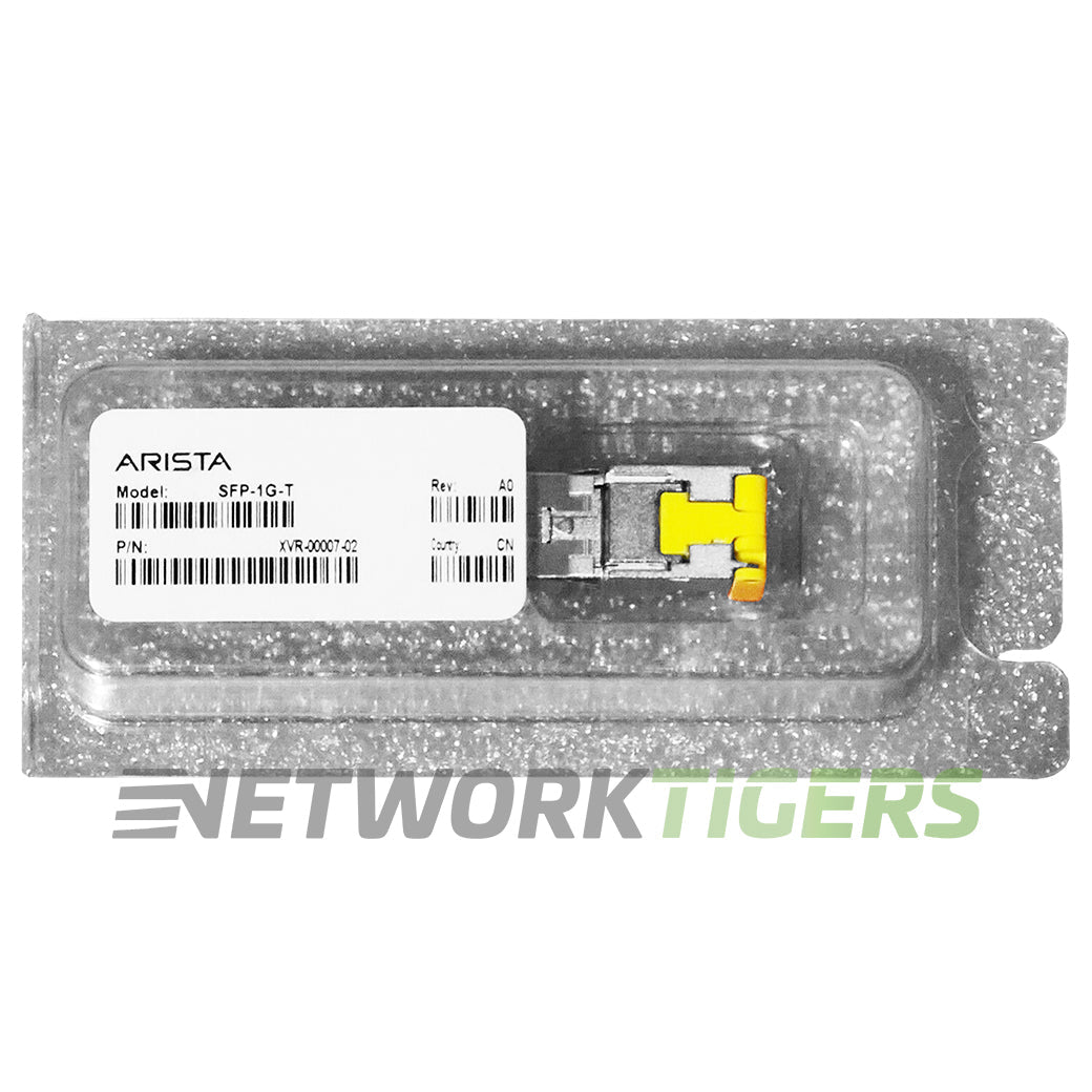 NEW Arista SFP-1G-T 1GB BASE-T RJ45 SFP Transceiver