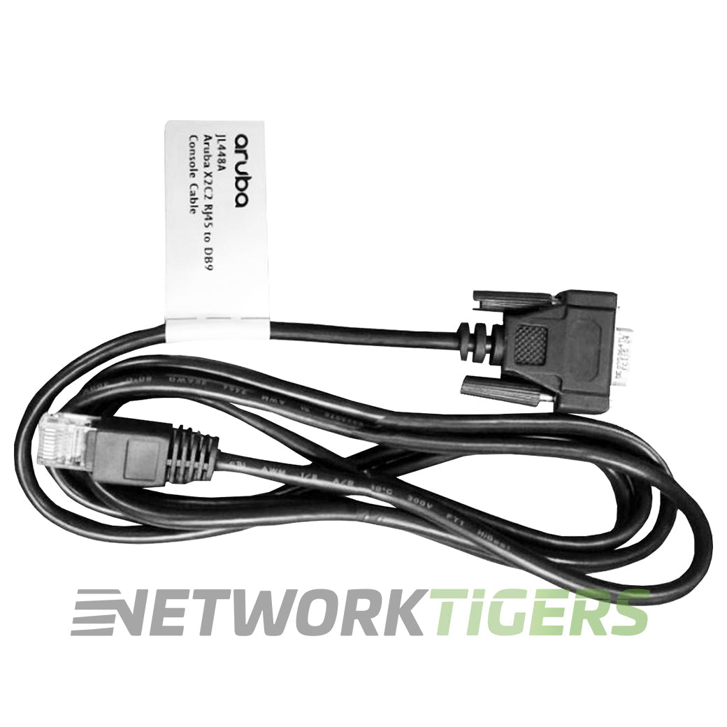 NEW Aruba JL448A X2C2 RJ45 to DB9 Console Cable
