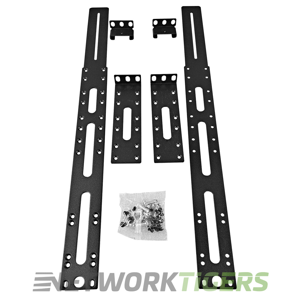 NEW HPE Aruba JL483C CX 8325 Series 4-Post Switch Rack Mount Kit