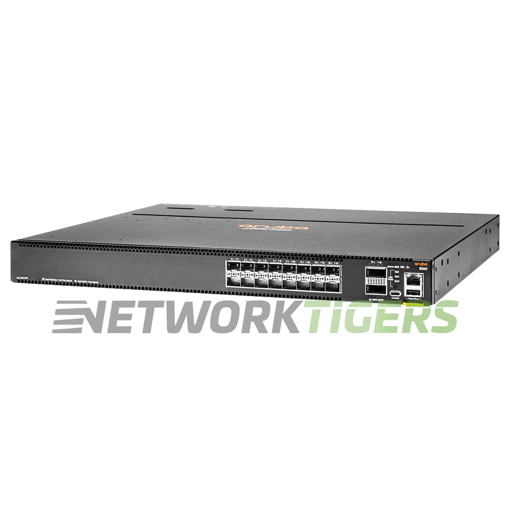 NEW HPE Aruba JL703A CX 8360 Series 8360-16Y2C Back-to-Front Air Switch Bundle