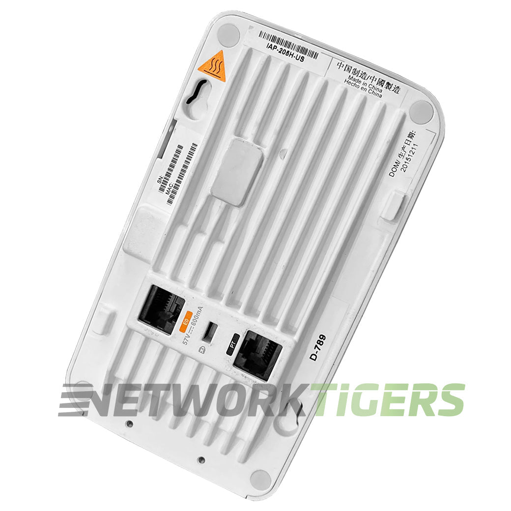 HPE Aruba JW167A AP-205H Dual Radio 802.11ac 2x2:2 MIMO (TAA) Wireless AP