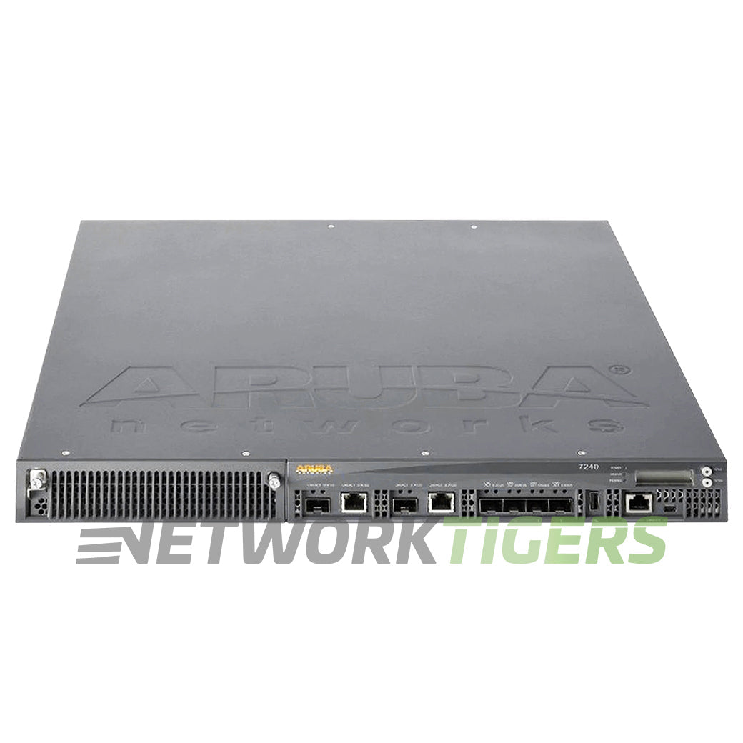 NEW HPE Aruba JW675A 7240XM 4x 10G SFP+ 2x 1G Combo 16GB DRAM DC Controller