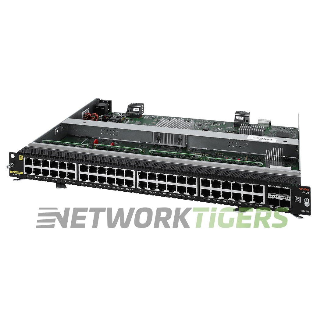 NEW HPE Aruba R0X39B CX 6400 48x 1GB RJ45 4x 1GB SFP56 Switch Line Card