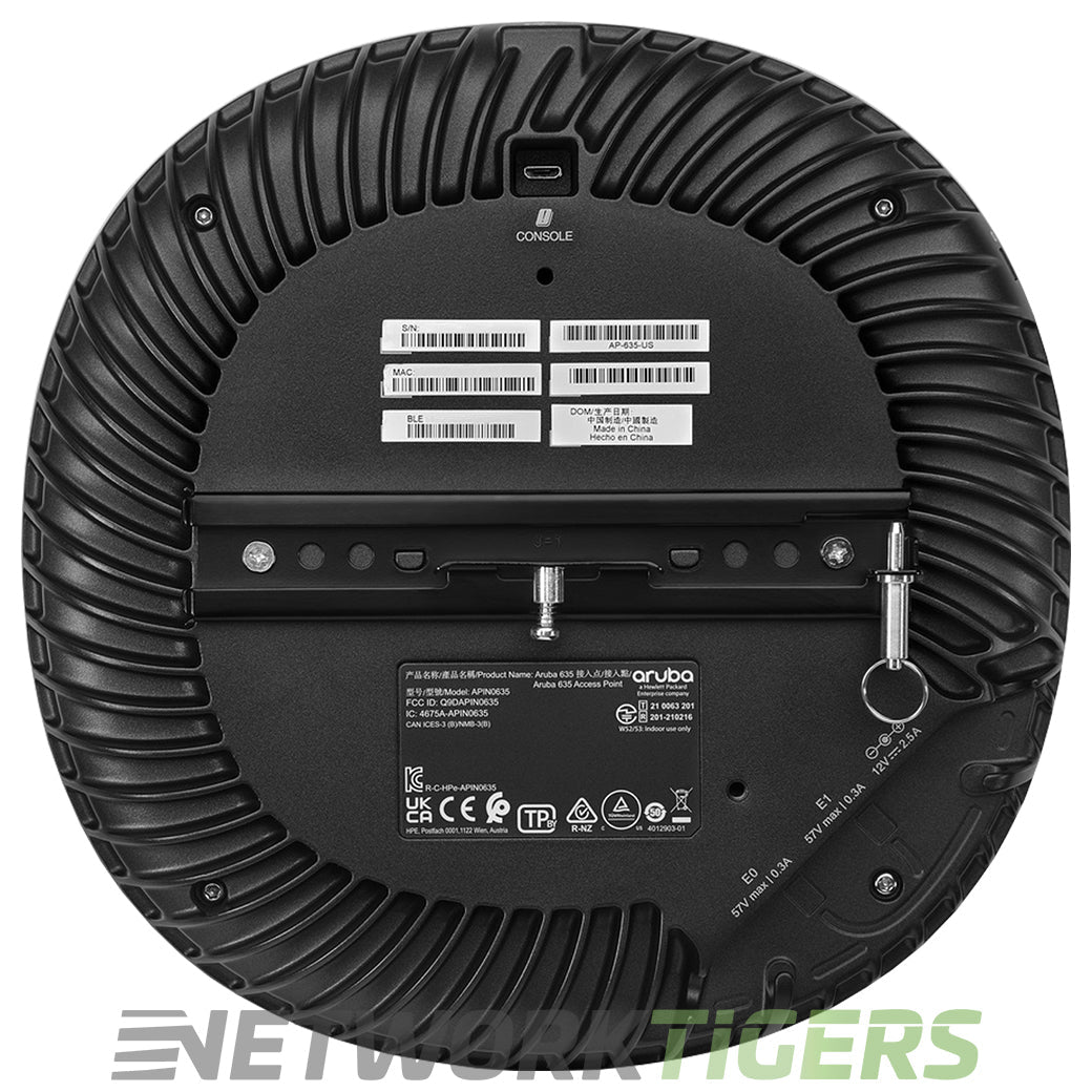 NEW HPE Aruba AP-635 R7J33A US TAA Wi-Fi 6E 802.11ax Internal Ant Campus WAP