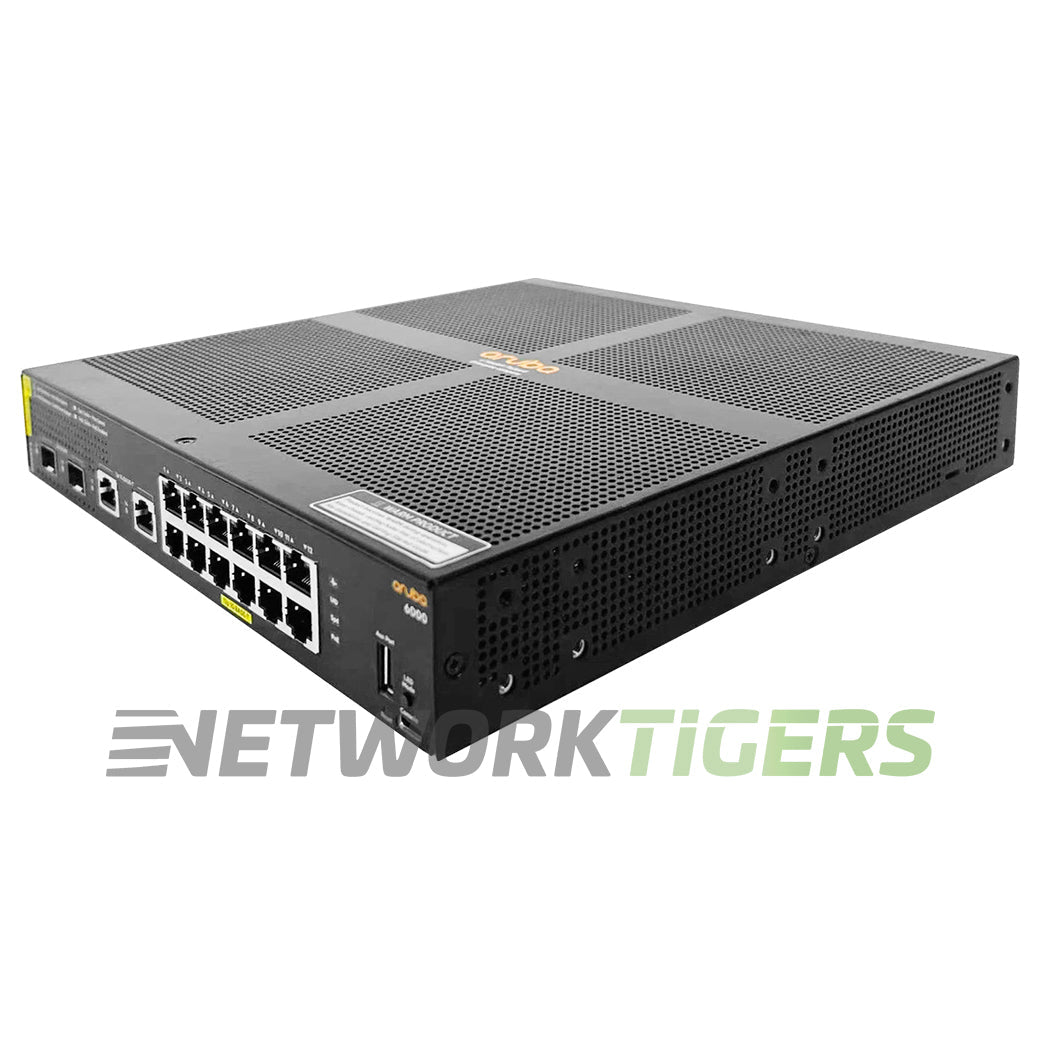 NEW HPE Aruba R8N89A CX 6000 Series 12x 1GB PoE RJ-45 2x 1GB Combo Switch