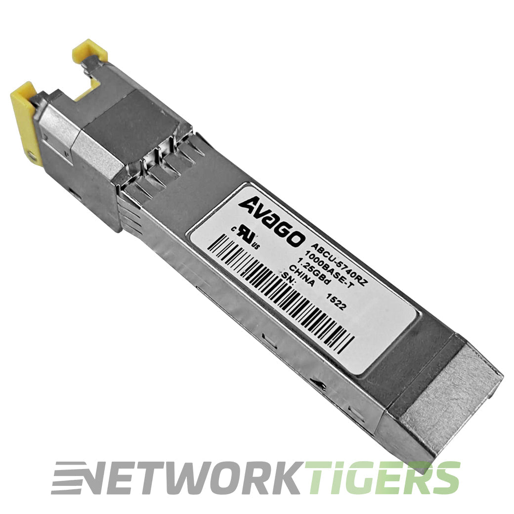 NEW Avago ABCU-5740RZ 1000BASE-T 1.25GBd SFP Transceiver