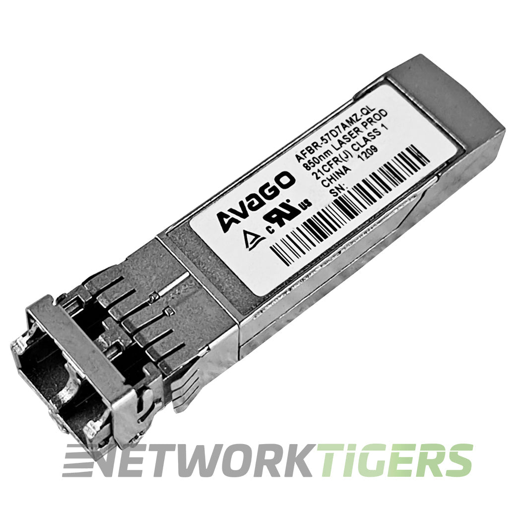 NEW Avago AFBR-57D7AMZ-QL 8GB Fibre Channel 850nm SR MMF 300m SFP+ Transceiver