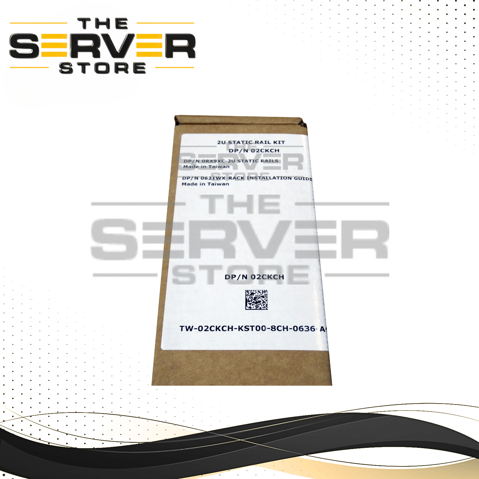 (New Open Box) Dell PowerEdge Static 2U King Slide Rail Kit C6220/C6300/C6420/C6525 2CKCH 02CKCH