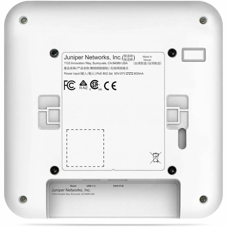 Mist AP34 Tri Band Wi-Fi 6E IEEE 802.11 a/b/g/n/ac/ax 4.08 Gbit/s Wireless Access Point - Indoor