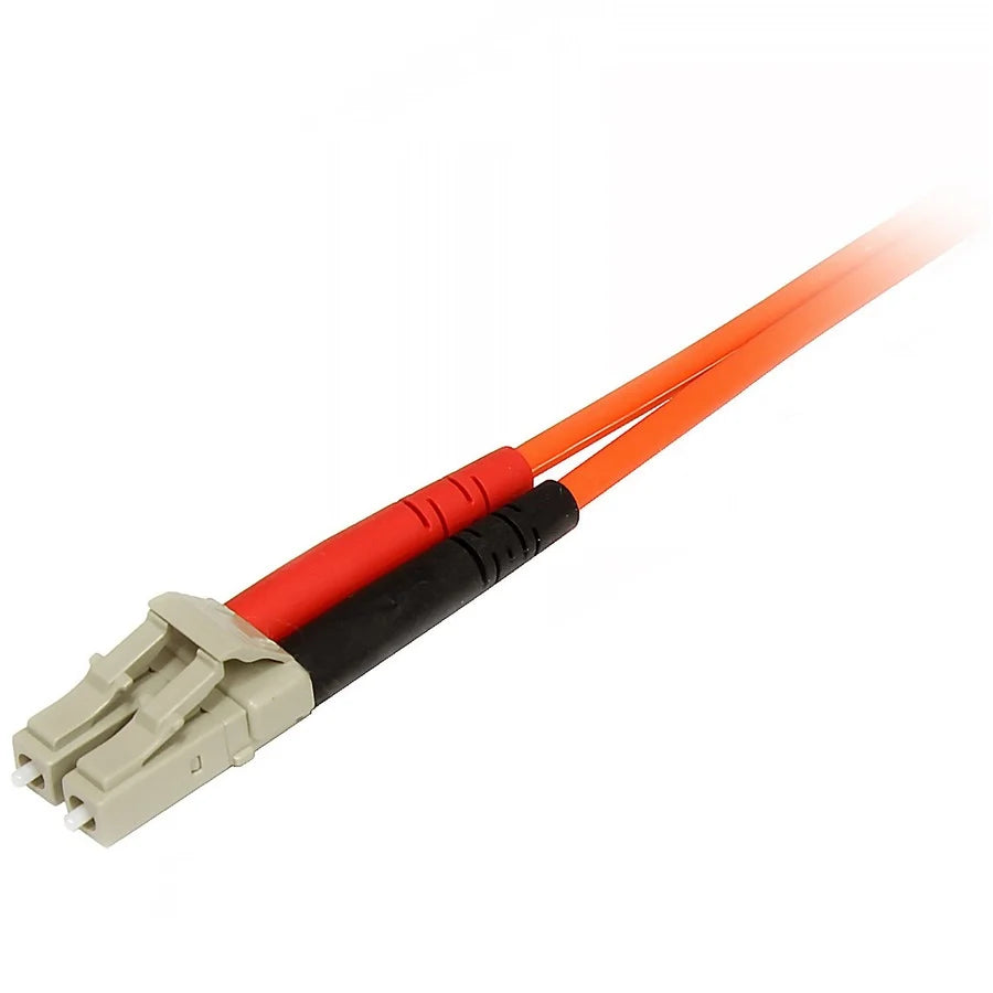 StarTech.com 2m Fiber Optic Cable - Multimode Duplex 50/125 - LSZH Fiber Jumper Cord - LC/SC