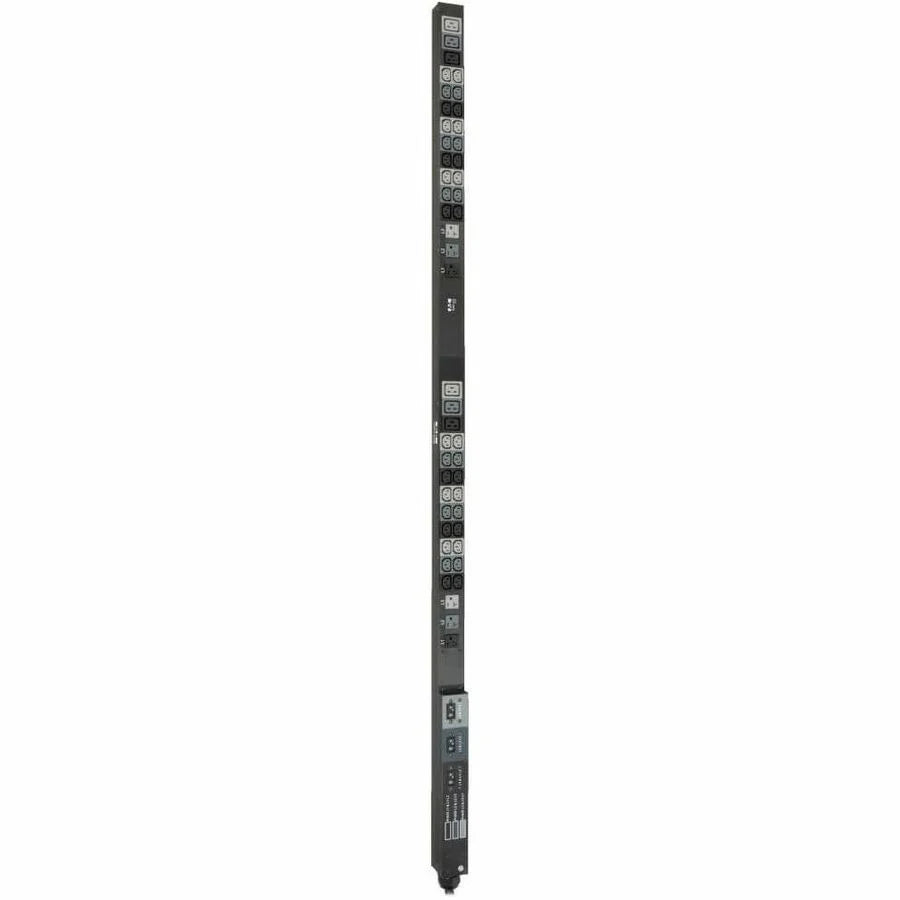 Eaton Tripp Lite Series 8.6kW 208/120V 3-Phase Basic PDU - 48 Outlets (36 C13, 6 C19, 6 5-15/20R), L21-30P Input, 6 ft. Cord, 70 in. 0U Rack
