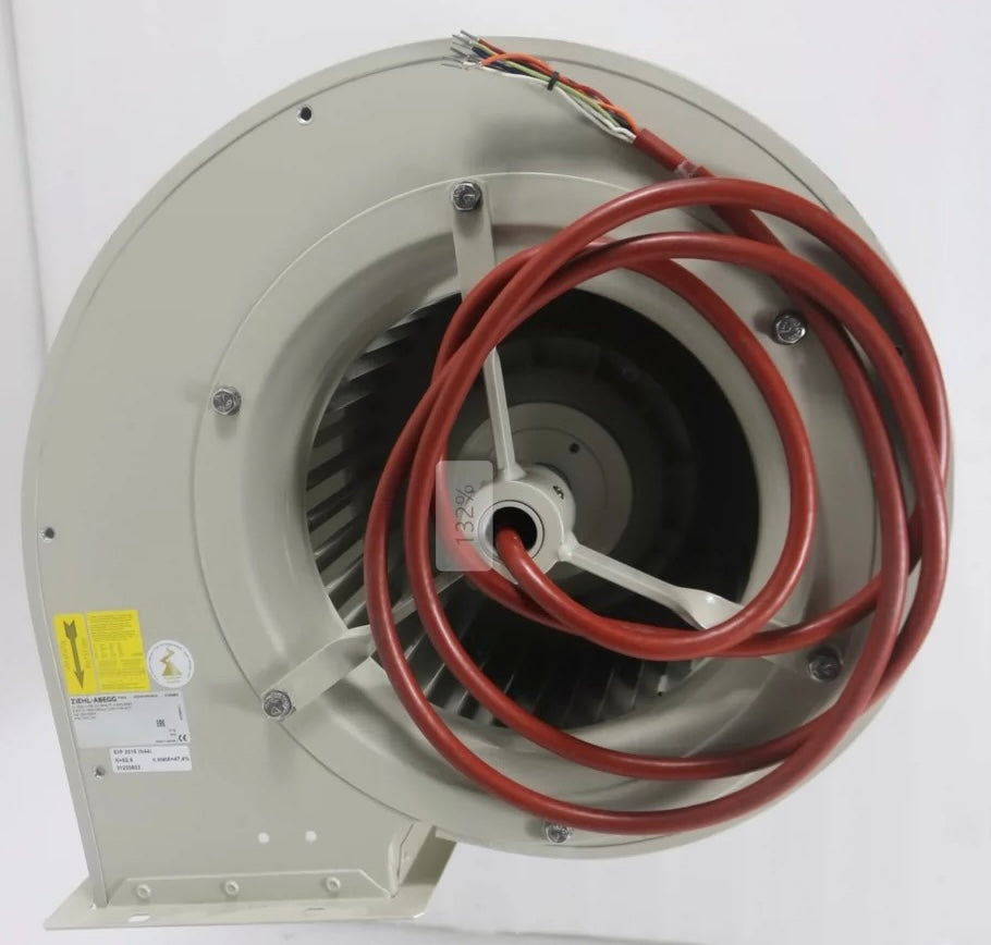 ZIEHL-ABEGG RD31S-VDW.6Q.AL Dual-Power Centrifugal Fan - Variable Speed 1300/1060RPM