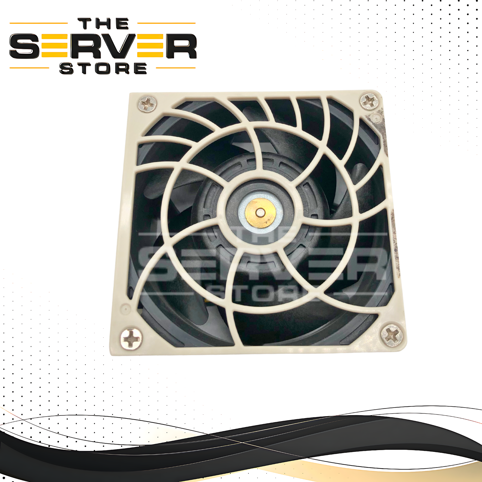 Supermicro 80x80x38mm 13,500 RPM Middle Axial Server Counter-Rotating Fan, For SC226S Series Chassis. P/N: FAN-0168L4.