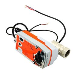 B232+AFRB24-SR | Belimo 1-1/4 Inch Two Way Characterized Ball Control Valve With Spring Return Actuator