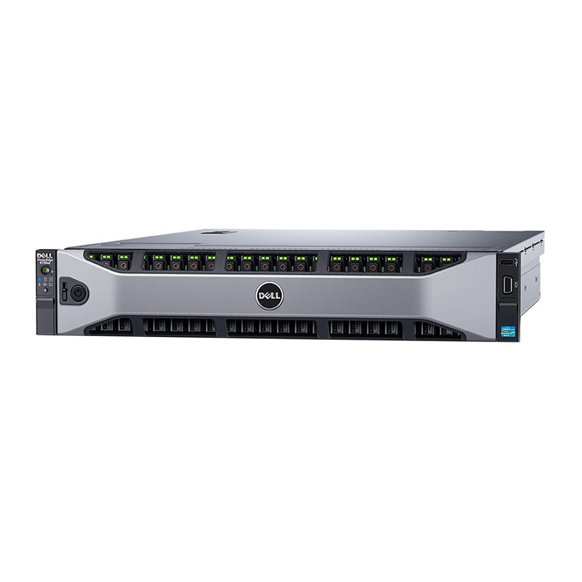 Dell PowerEdge R730XD 24-bay Server 2x E5-2698 V4 =40 Cores H730 128GB RAM 2x 1TB SSD