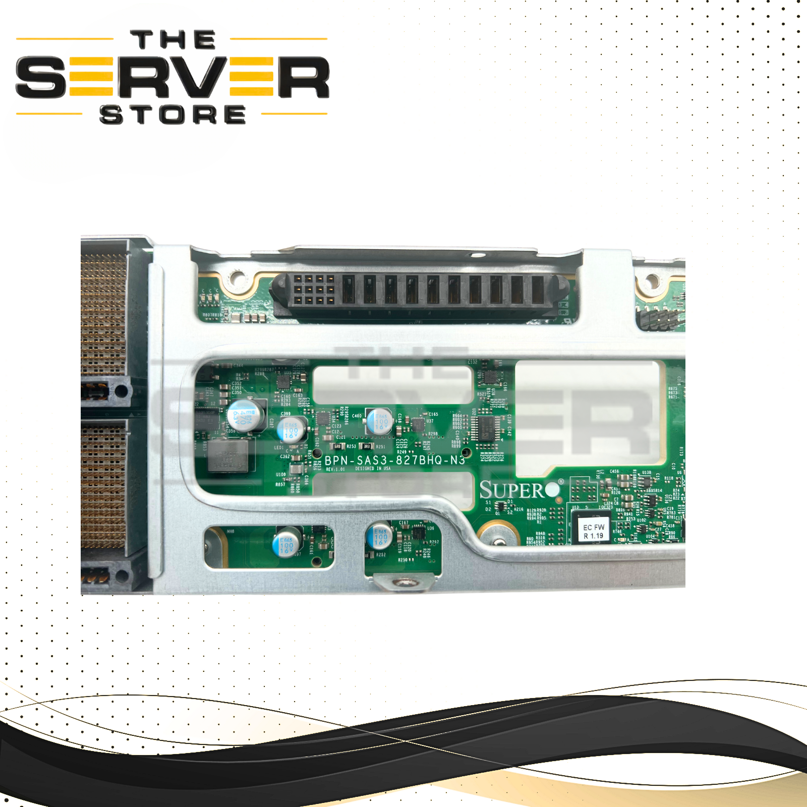 Supermicro Hybrid Backplane 3.5" HDD 2U 12P 12G SAS / 6G SATA BPN-SAS3-827BHQ-N3
