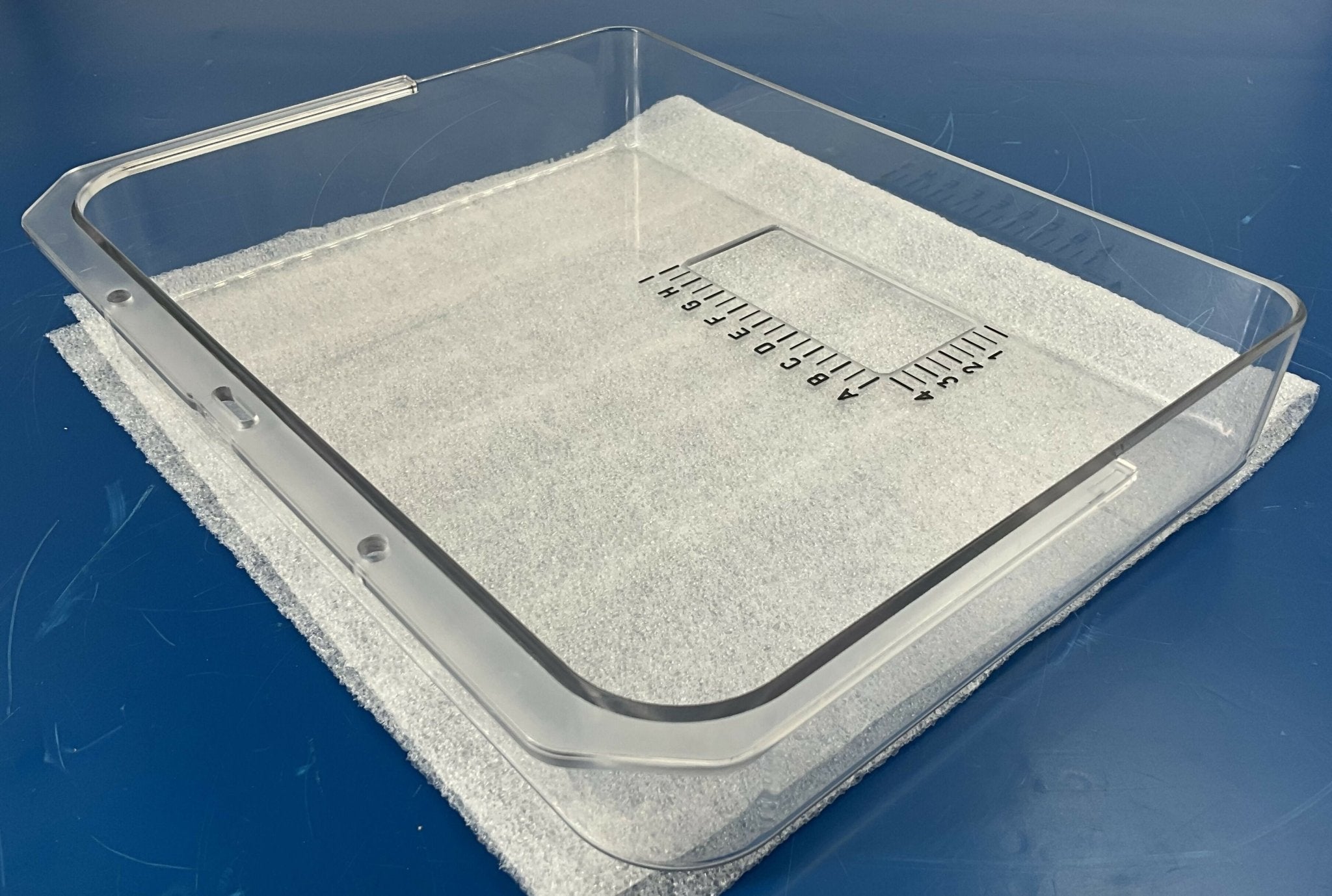 BIOPSY PLASTIC PLATE LABE (2379076-2) GE