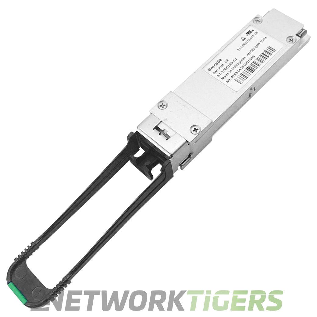 NEW Brocade 40G-QSFP-SR4 40GB BASE-SR4 850nm MMF DDM QSFP+ Transceiver