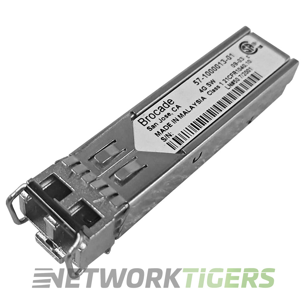 Brocade 57-1000013-01 4 Gigabit Fibre Channel 550m 850nm SFP+ Transceiver
