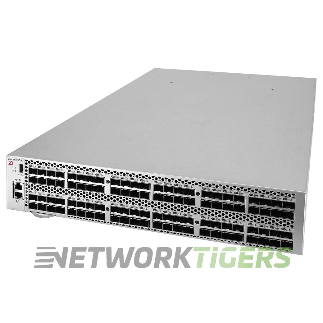 Brocade BR-6520-96-16G-R 6520 Series 96x 16GB FC SFP+ (96x Active) SAN Switch