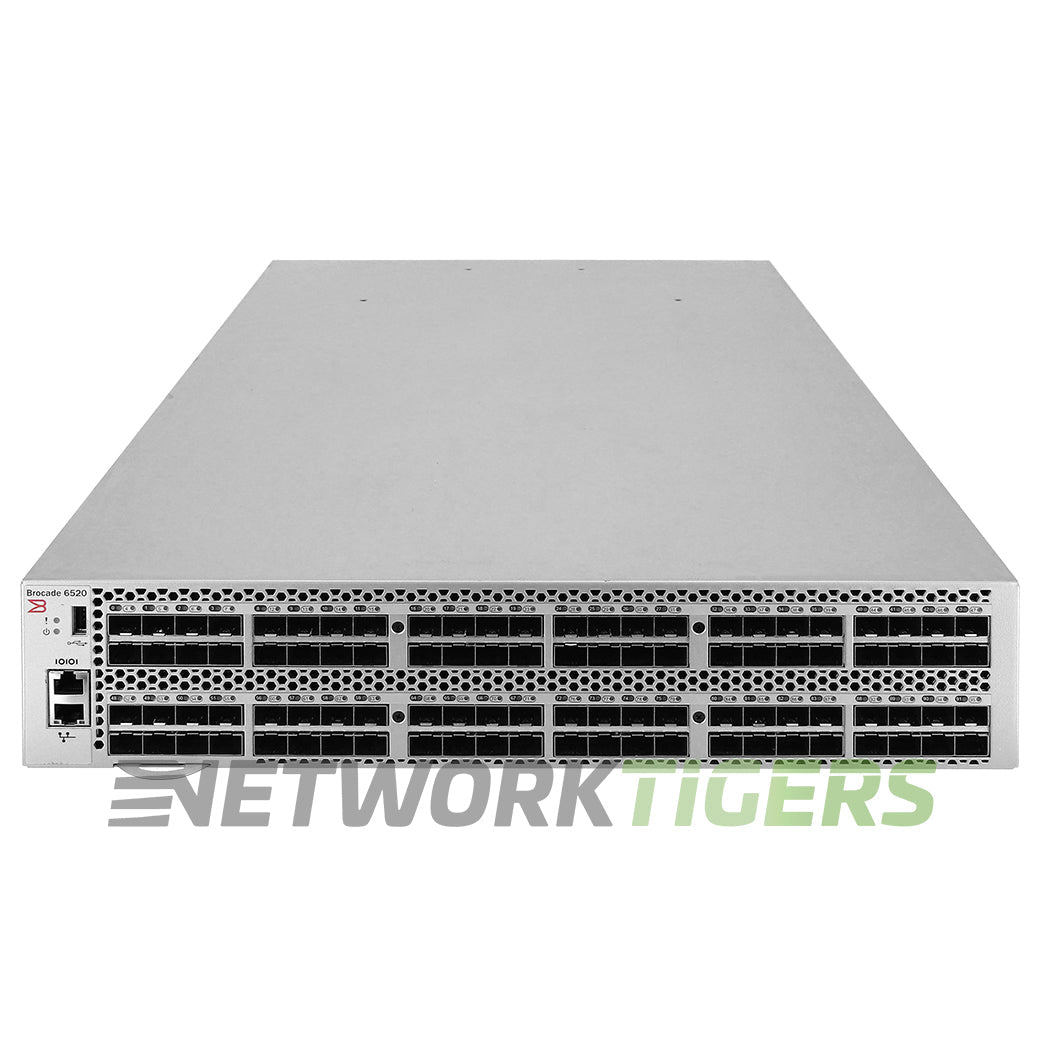 Brocade BR-6520-96-16G-R 6520 Series 96x 16GB FC SFP+ (96x Active) SAN Switch