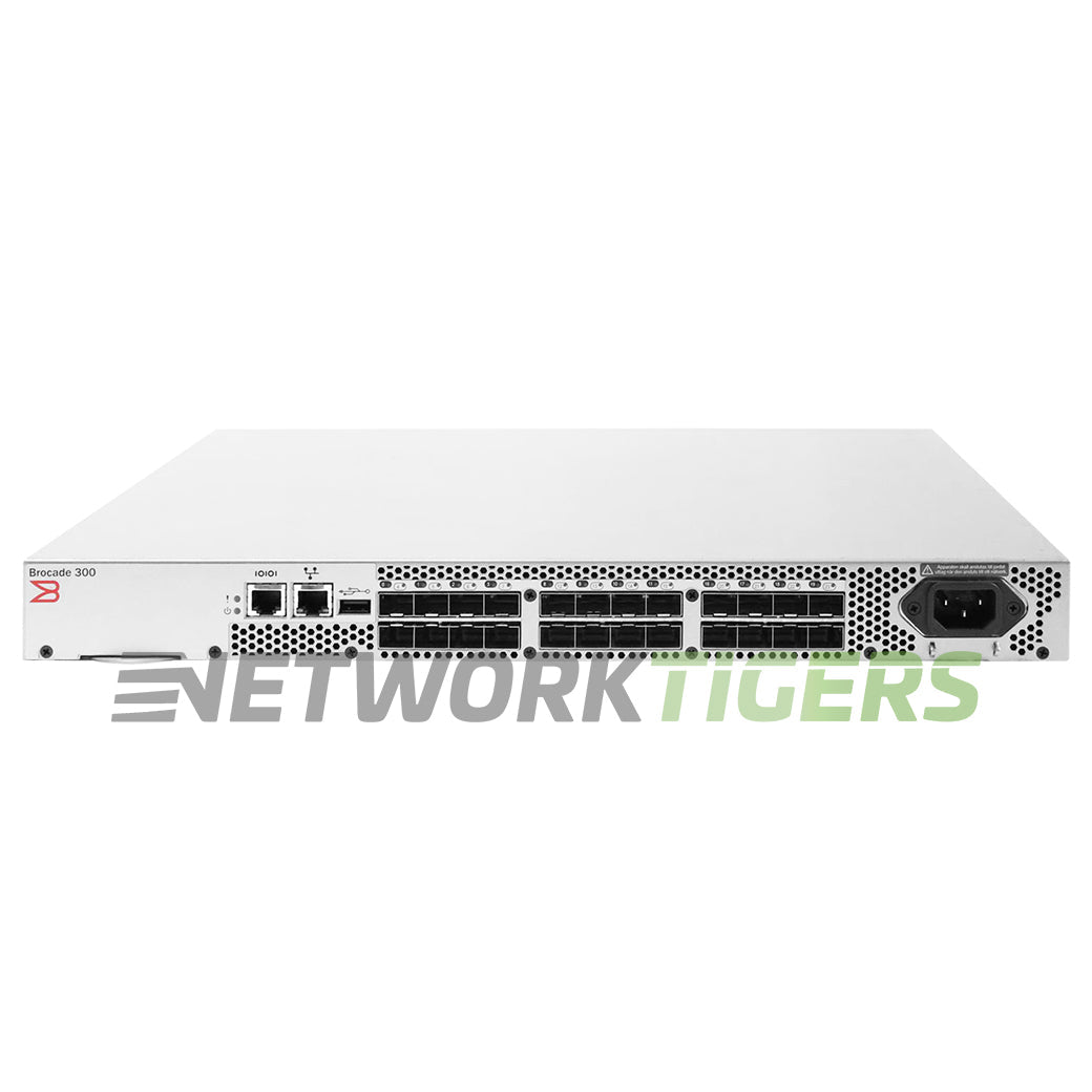 NEW Brocade DL-320-0001 24x 8GB Fibre Channel SFP (8x Active) SAN Switch