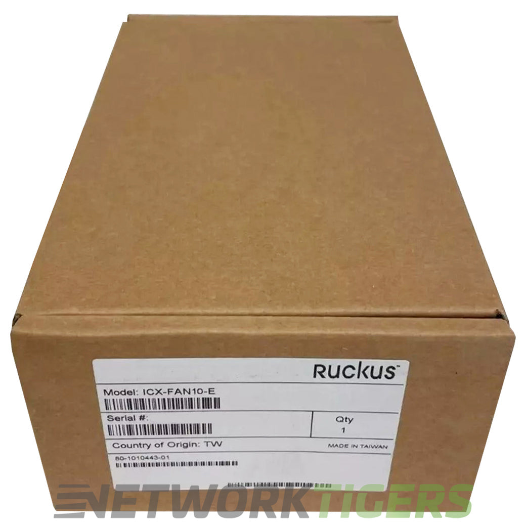 NEW Ruckus Brocade ICX-FAN10-E ICX Series Front-to-Back Airflow Switch Fan