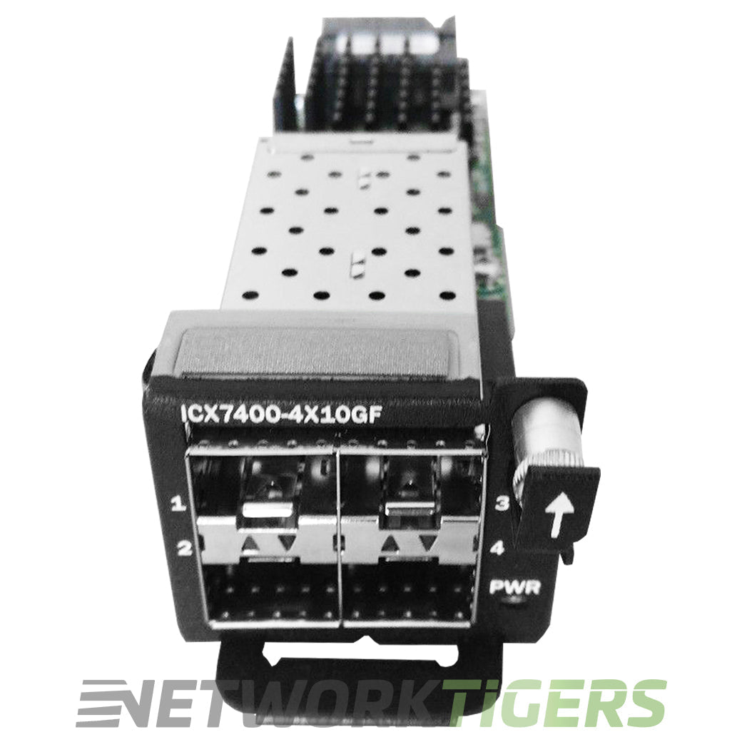 NEW Ruckus Brocade ICX7400-4X10GF ICX 7400 Series 4x 10GB SFP+ Switch Module